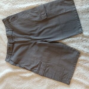 U.S. Polo Assn. Boy's Charcoal Cargo Shorts